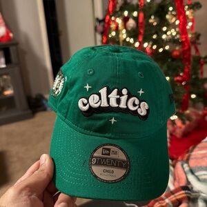 New Era Celtics Adjustable Cap unisex